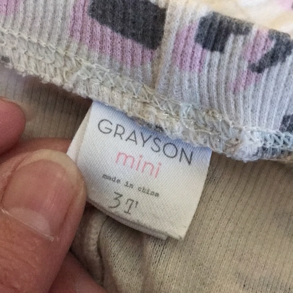 Grayson mini 3T hooded sweatshirt with matching thermal leggings 💕 - Picture 11 of 12